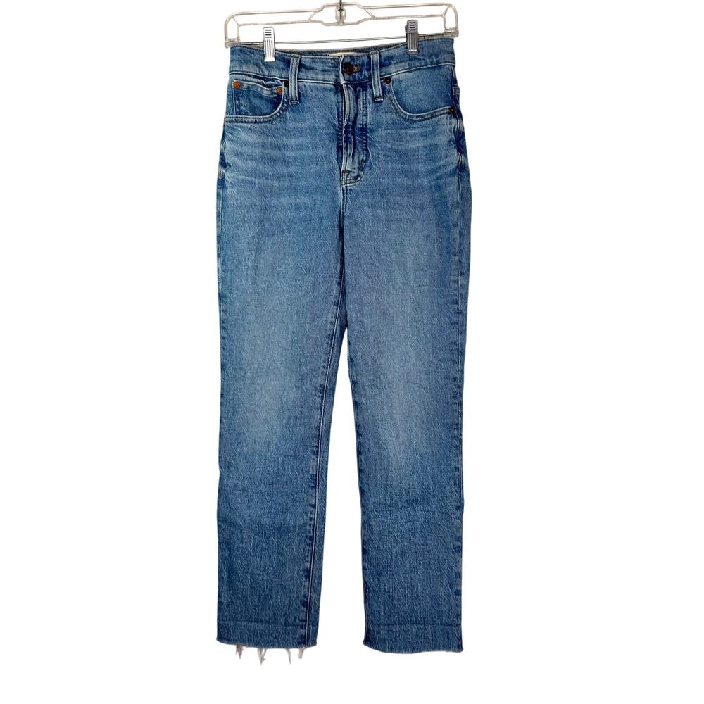 Madewell The Perfect Vintage Jean Raw Hem 25